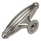 Gliderite Hardware 2-1/2 in. Satin Nickel Fluted Cabinet T-Knob - 4047-SN, 5PK 4047-SN-5 - alternate 2